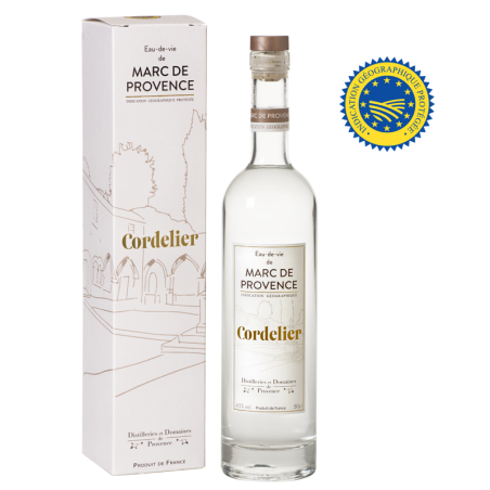 Eau de Vie de Marc, 100% Provence Cordelier