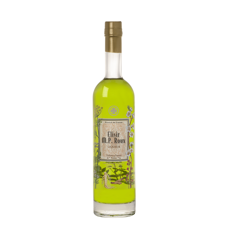 Liqueur Elisir M.P. Roux : Elixir aux plantes & Épices