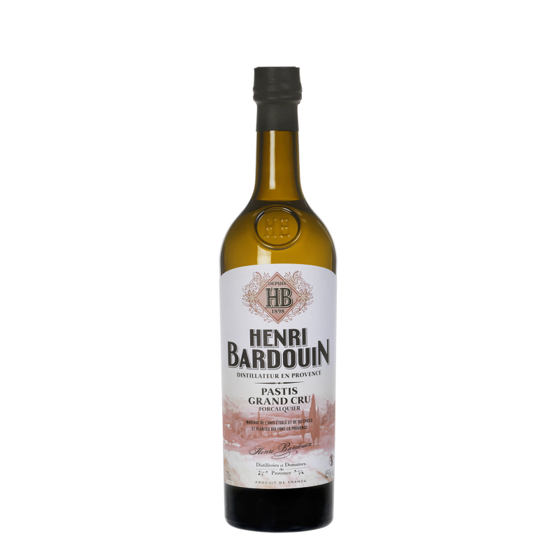 Pastis Henri Bardouin, Pastis artisanal aux 65 plantes et épices Pastis Henri Bardouin, Pastis artisanal aux 65 plantes et épices