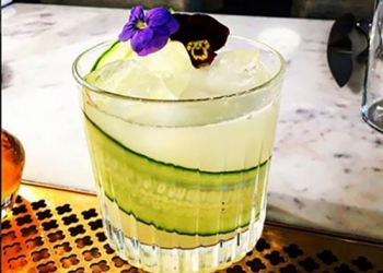 Green Beast par Raphaël Leclercq, barman au A Blend of Knowledge et chef barman au Frenchie Covent Garden (Londres)
