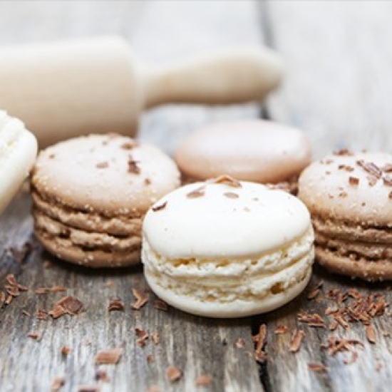 Bitter Almond and Génépi Macaroon  from the Bistrot de Pays de Limans