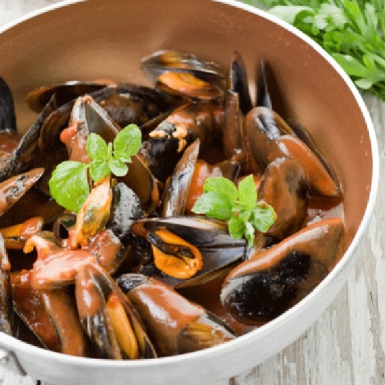 Mussels with Henri Bardouin Pastis