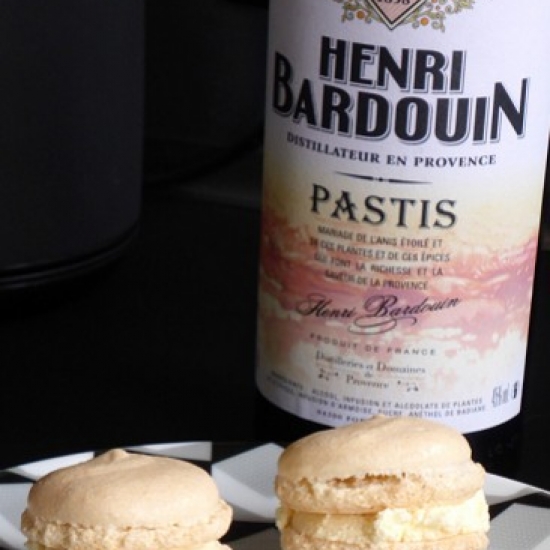 Macarons with pastis Henri Bardouin from Nancybuzz blog