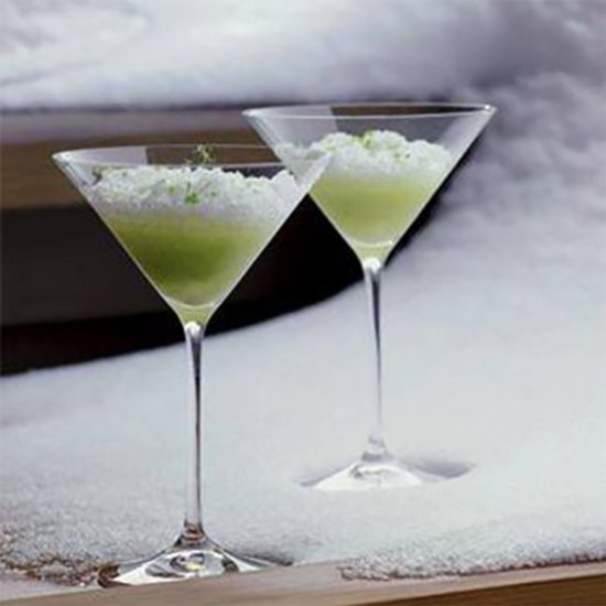 Genepi Granita, pear and lime by Pierre Gagnaire 