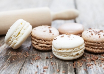Bitter Almond and Génépi Macaroon  from the Bistrot de Pays de Limans