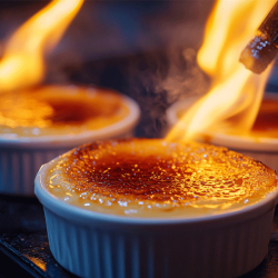 Small Pots of Cream with Absinthe