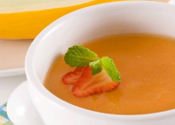 Soupe de melon à la Grande Absente du Bistrot de pays de Limans