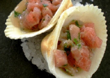  Tuna Tartare with Provençal Vinaigrette with HB Pastis