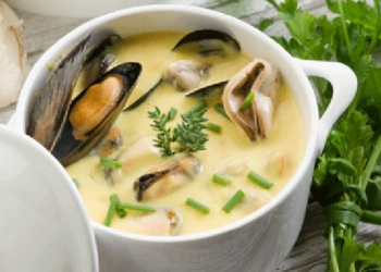 Poêlon de moules au Pastis Henri Bardouin