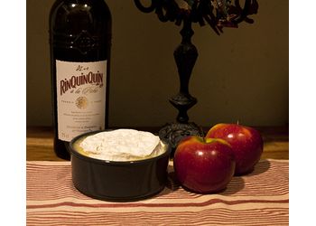 Camembert pomme, miel et RinQuinQuin