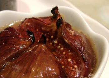 Honey and anise roasted figs