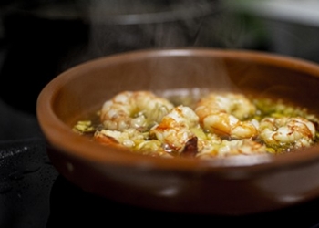 Aniseed risotto in gambas