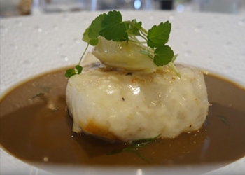 Wild Turbot Basing Blanquette of fennel in the Pastis HB by Ludovic Turac