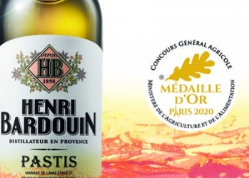 Gold medal for Pastis Henri Bardouin!