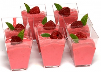 Red fruit mousse